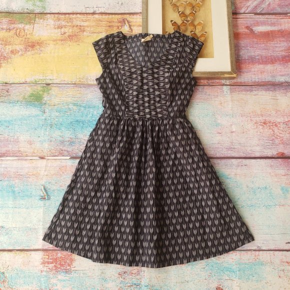 Modcloth Skillshare in the Air A-Line Arrows Dress - Picture 5 of 12